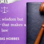 it is not wisdom but authority that makes a law. t - tymoff