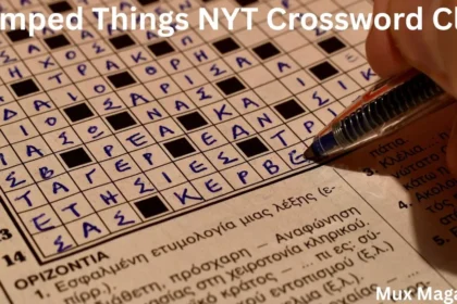 Bumped Things NYT Crossword Clue