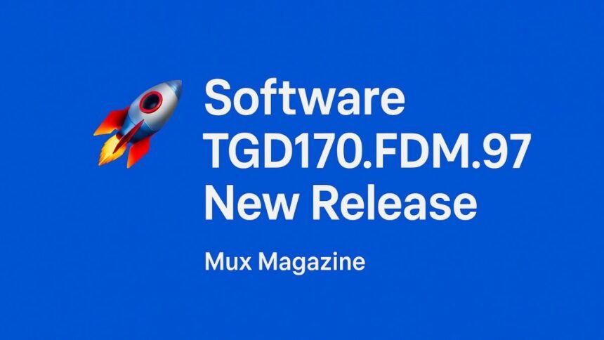 Software TGD170.FDM.97